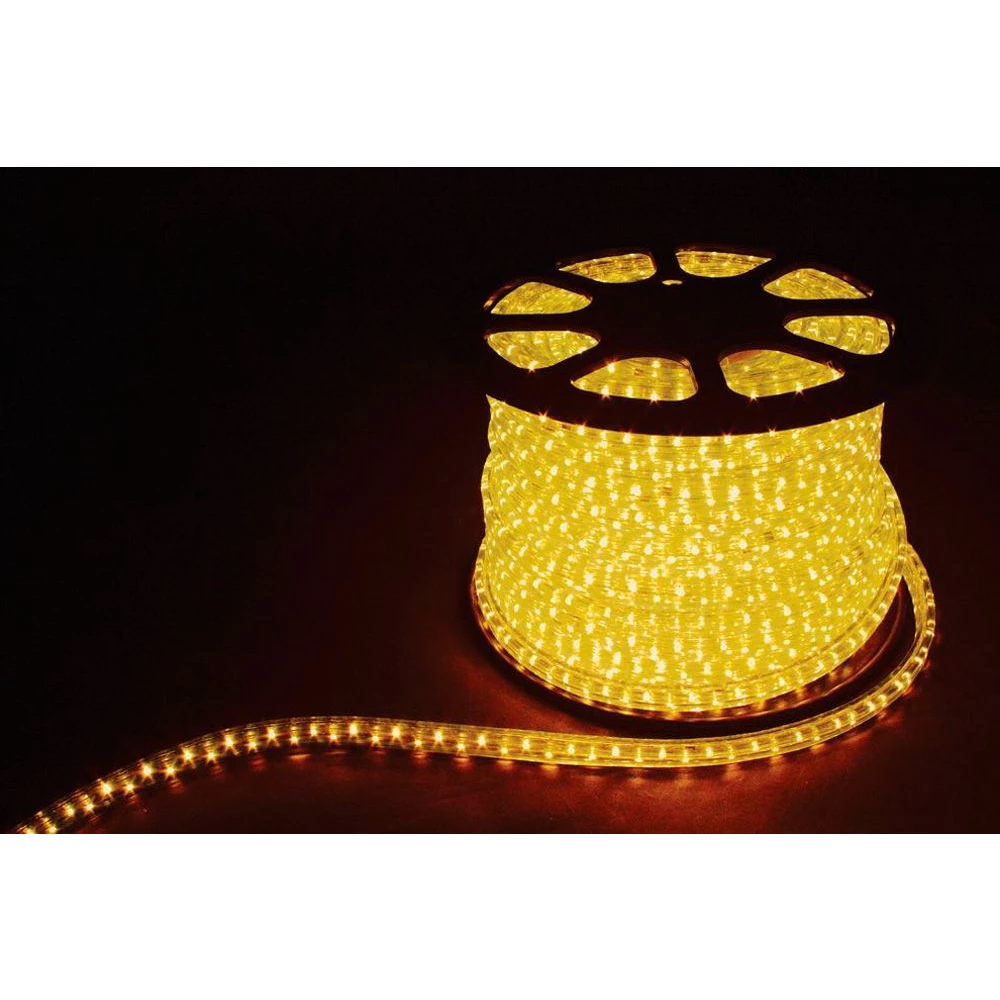 Дюралайт светодиодный Feron LED-F3W 3-х жильный , желтый, 2,88Вт/м 72LED/м 50м 220V (26068) - Viokon.com