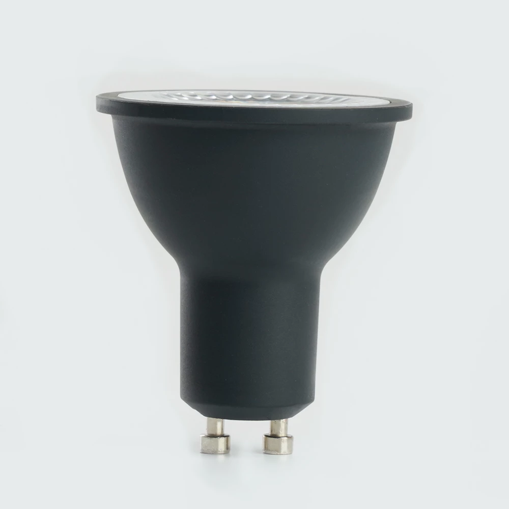 Лампа светодиодная Feron.PRO LB-1607 GU10 7W 175-265V 2700K  в черном корпусе (48954) - Viokon.com