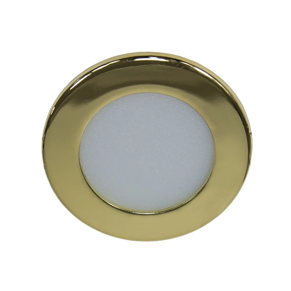 Светодиодный светильник Feron AL500 встраиваемый 3W 4000K золотистый (27929) - Viokon.com