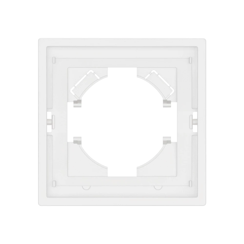 Рамка пластиковая FRM-TENDO-SFPL-1-WH (Arlight, Матовый белый) 054645 - Viokon.com