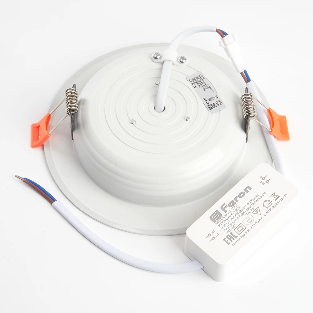 Светодиодный светильник Feron AL777 встраиваемый 12W 4000K белый (28683) - Viokon.com