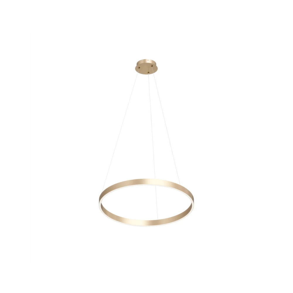 Светильник подвесной RAYDIA 60 Вт 30004000К 8001500 мм металлакрил матовое золото свет вверхвниз - Viokon.com