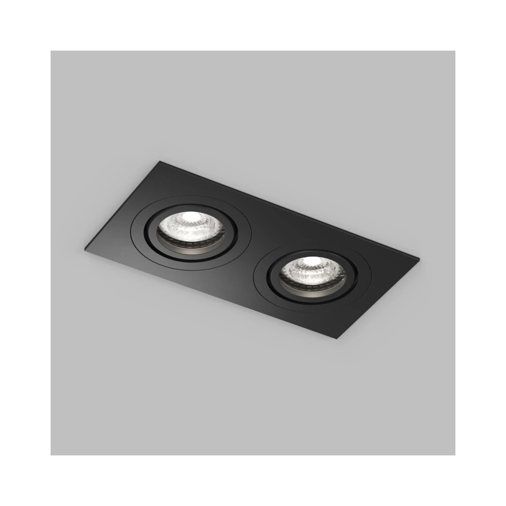 Встраиваемый влагозащищнный светильник HYDRO IP44 215 Вт LED макс GU10 алюминий чрный - Viokon.com