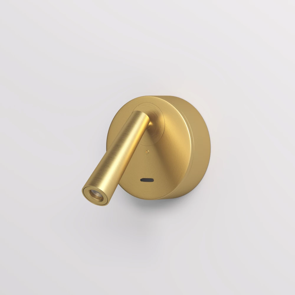 DK5072-SB Бра SHINE WALL со светодиодом D104H68 IP20 3000К 3W RA90 сатинированная латунь алюминий - Viokon.com