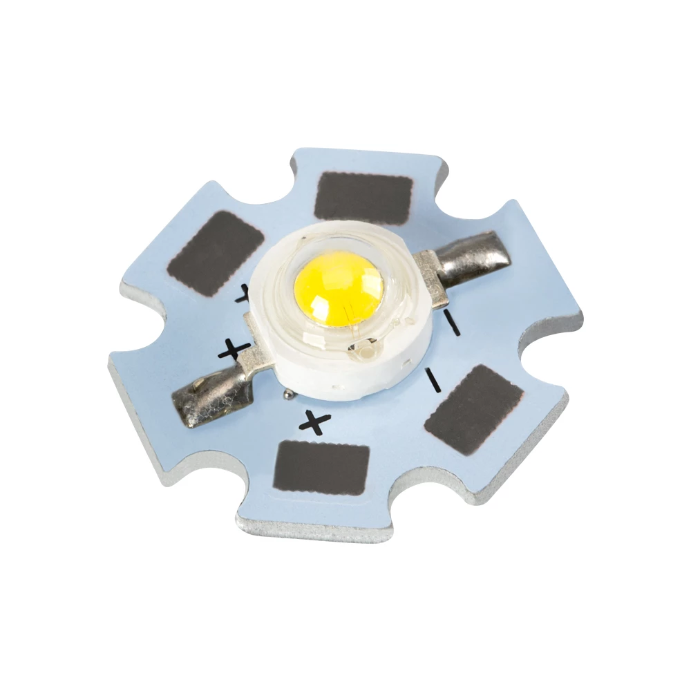 Мощный светодиод ARPL-Star-3W-BCX45 Warm White (Arlight, STAR type) 019586 - Viokon.com
