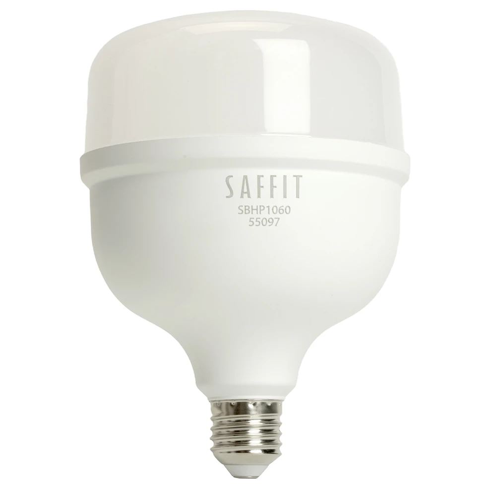 Лампа светодиодная SAFFIT SBHP1060 E27-E40 60W 230V 6400K (55097) - Viokon.com
