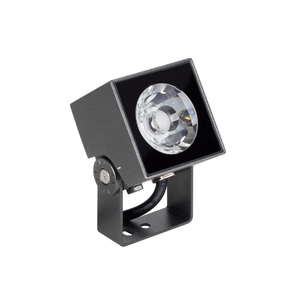 Светильник ALT-BLOCK-S65x65-5W Warm3000 (GR, 3 deg, 230V) (Arlight, IP66 Металл, 3 года) 052367 - Viokon.com