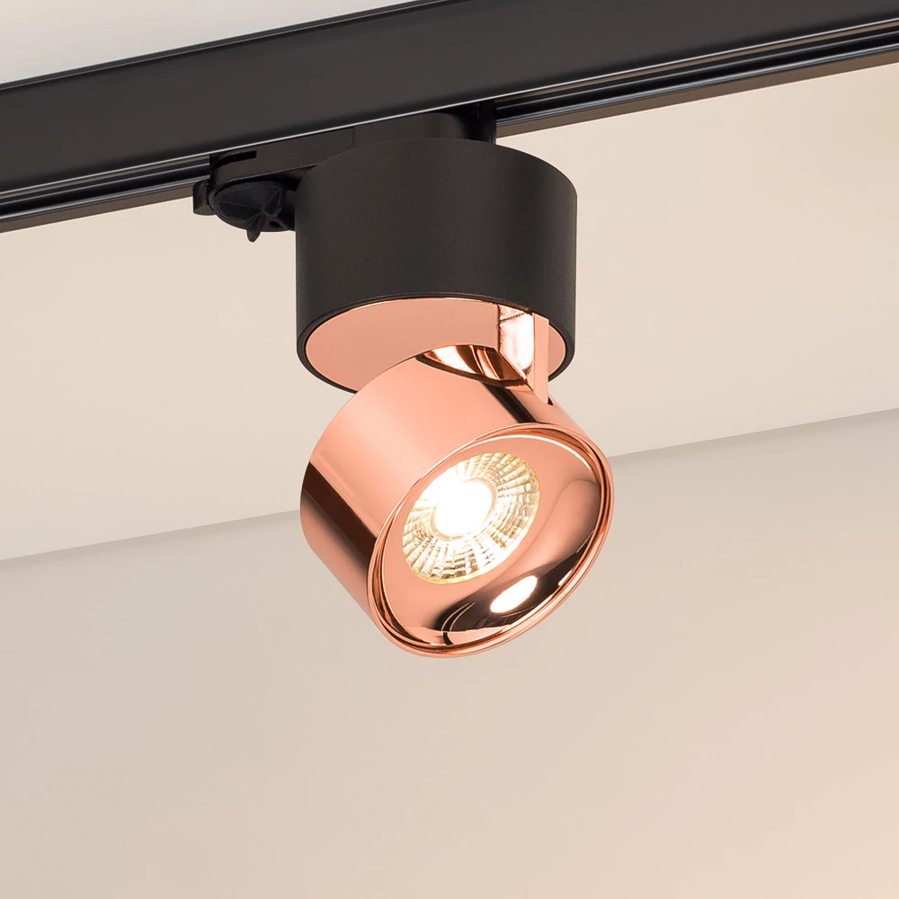 Светильник SP-PLURIO-TRACK-4TR-R77-9W Warm3000 (BK-COP, 36 deg, 230V) (Arlight, IP20 Металл, 3 года) 038123 - Viokon.com