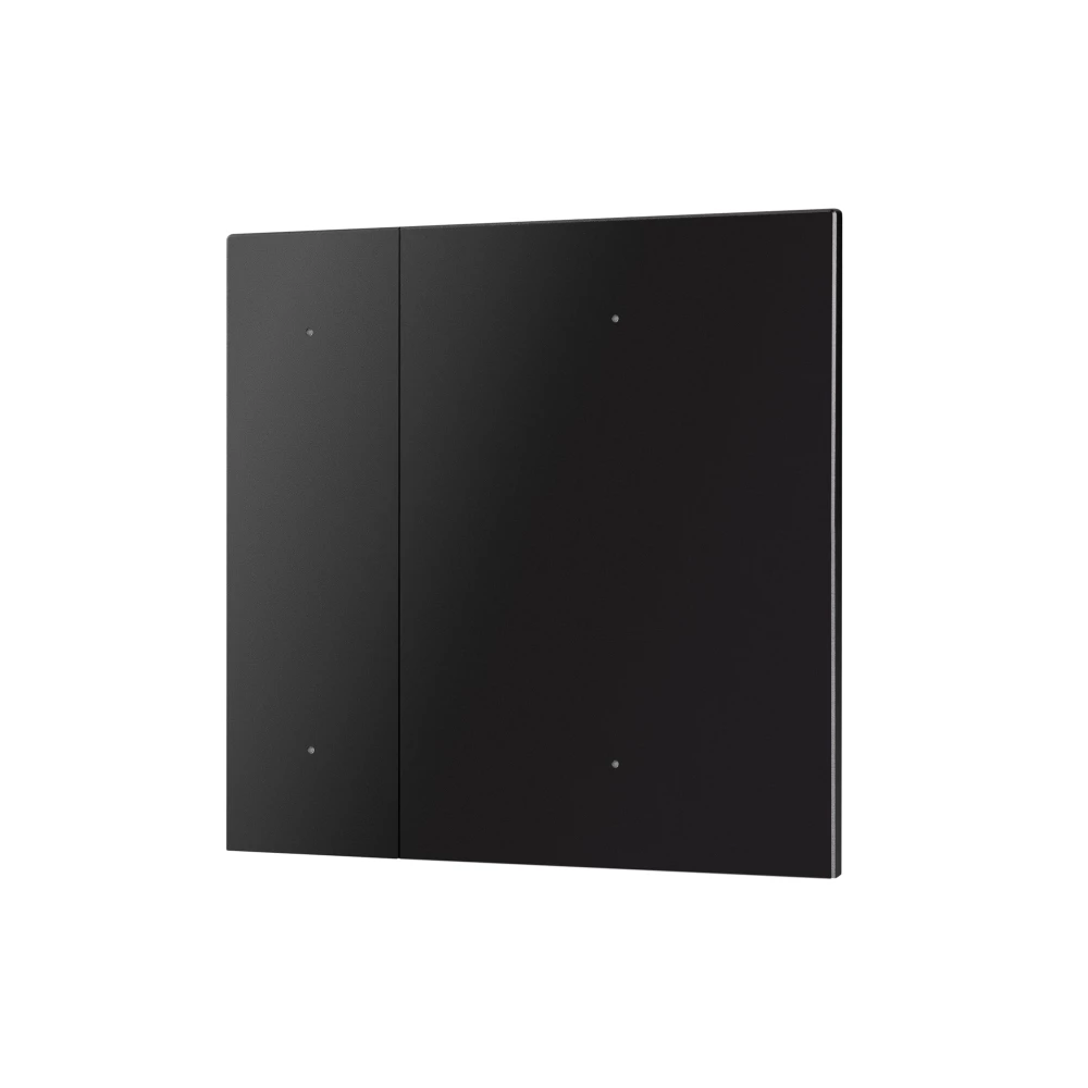INTELLIGENT ARLIGHT Накладка панели KNX-23-2G-SUF Black (Backlight) (IARL, IP20 Металл, 2 года) 051097 - Viokon.com