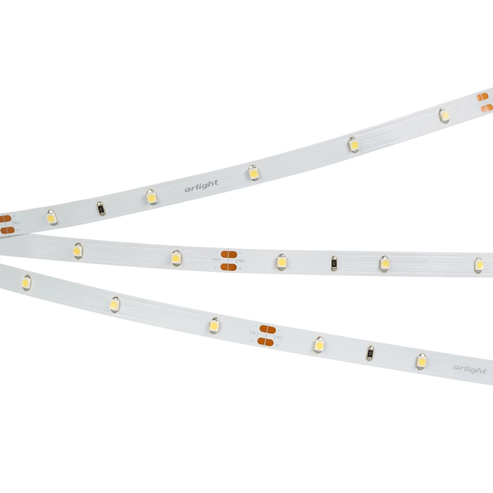 Лента RT 2-5000 24V Cool 8K 0.5x (3528, 150 LED, LUX) (Arlight, 2.9 Вт/м, IP20) 019916(1) - Viokon.com
