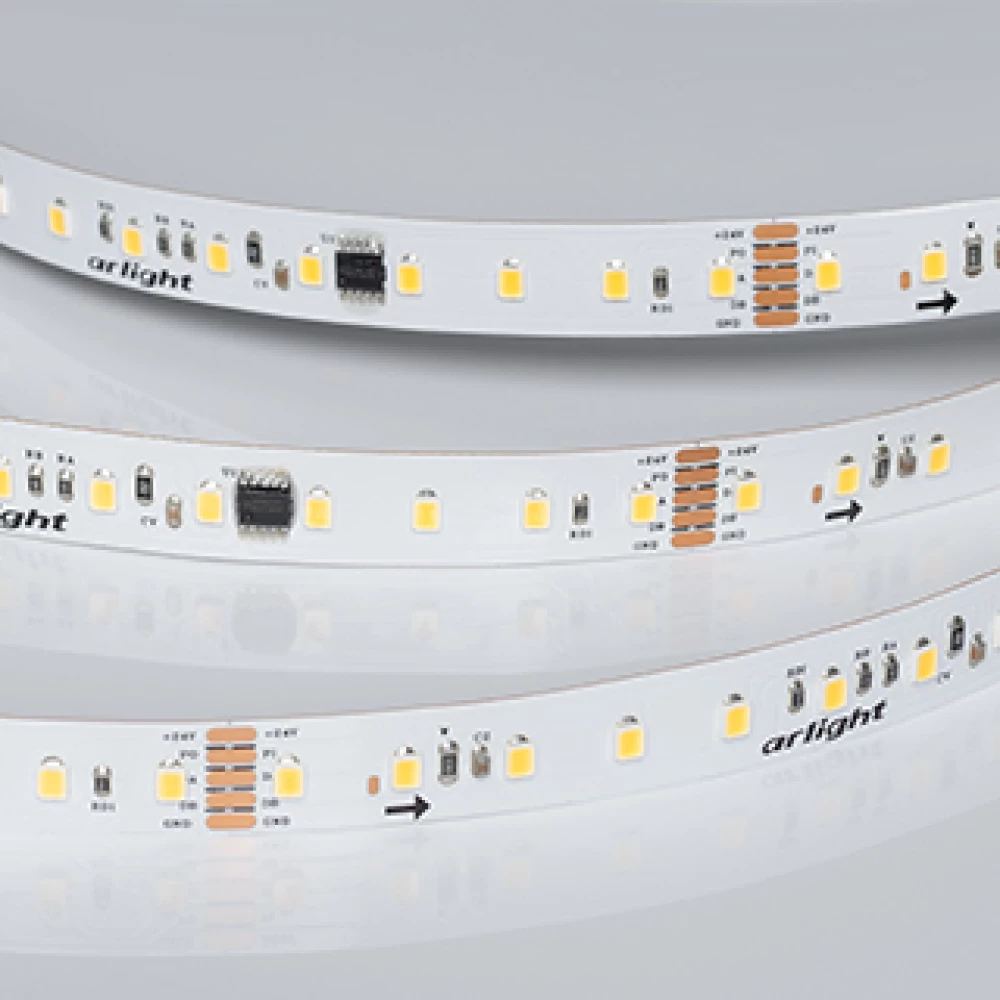 Лента DMX-A96-12mm 24V Day4000-PX12 (14 W/m, IP20, 5m) (Arlight, CRI>90) 058172 - Viokon.com
