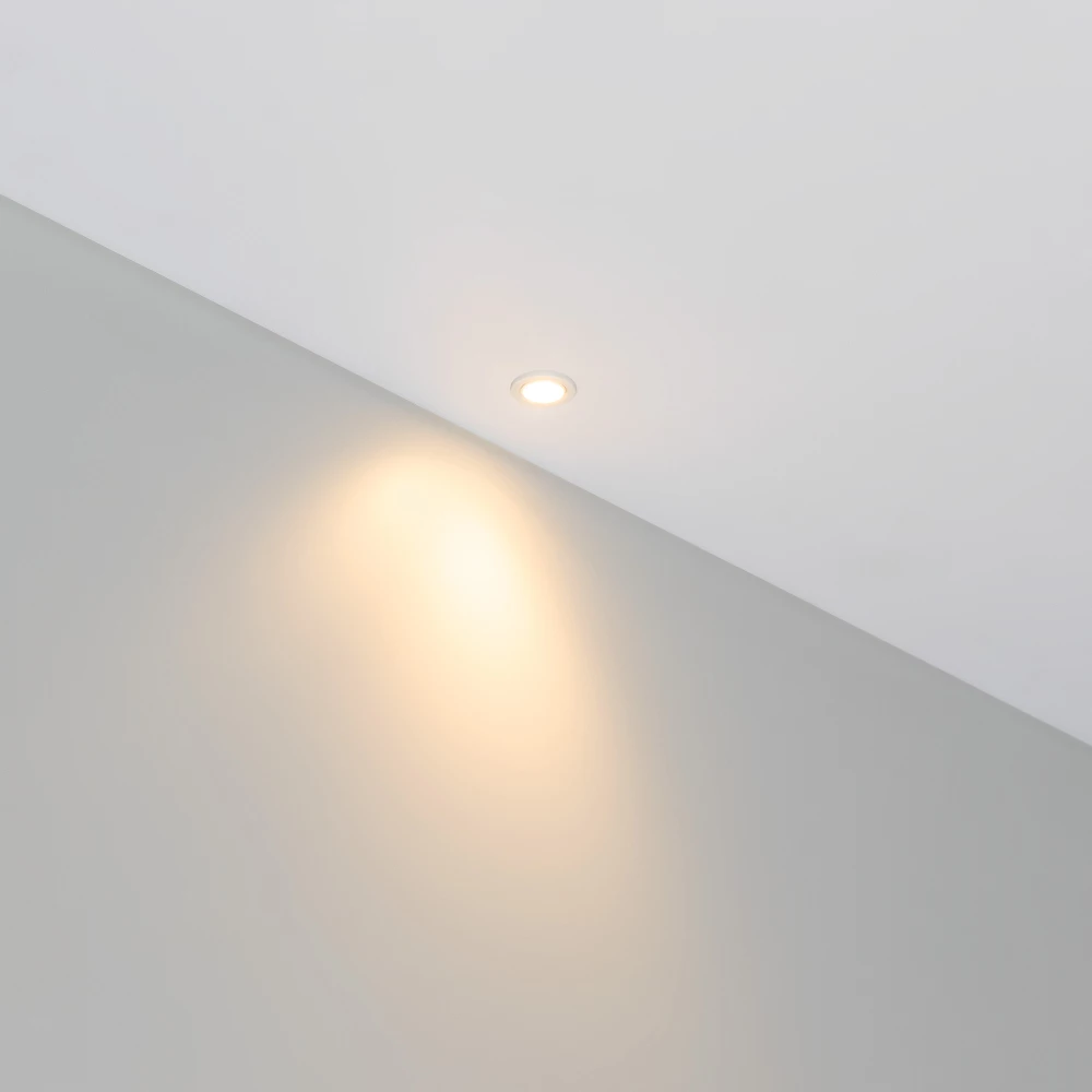 Светильник ART-PICCOLO-BUILT-R13-1W Warm2700 (WH, 30 deg, 3V) (Arlight, IP40 Металл, 3 года) 061668 - Viokon.com