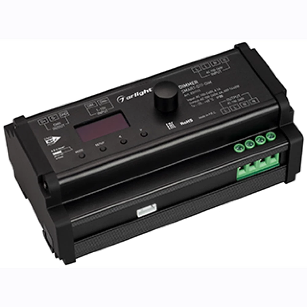 Диммер SMART-D17-DIM (230V, 6A, TRIAC, DIN, 2.4G) (Arlight, IP20 Пластик, 5 лет) 031113 - Viokon.com