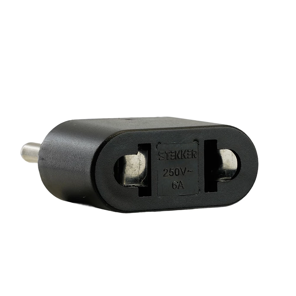 Переходник сетевой STEKKER ADP6-03-20 Tefal б/з 250V, 6A полипропилен, черный (32858) - Viokon.com