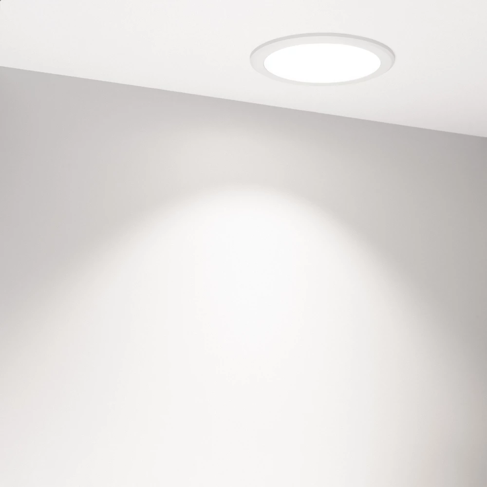 Светильник MS-ALORA-BUILT-R140-12W Day4000-MIX (WH, 60 deg, TRIAC) (Arlight, IP54 Пластик, 3 года) 048086 - Viokon.com