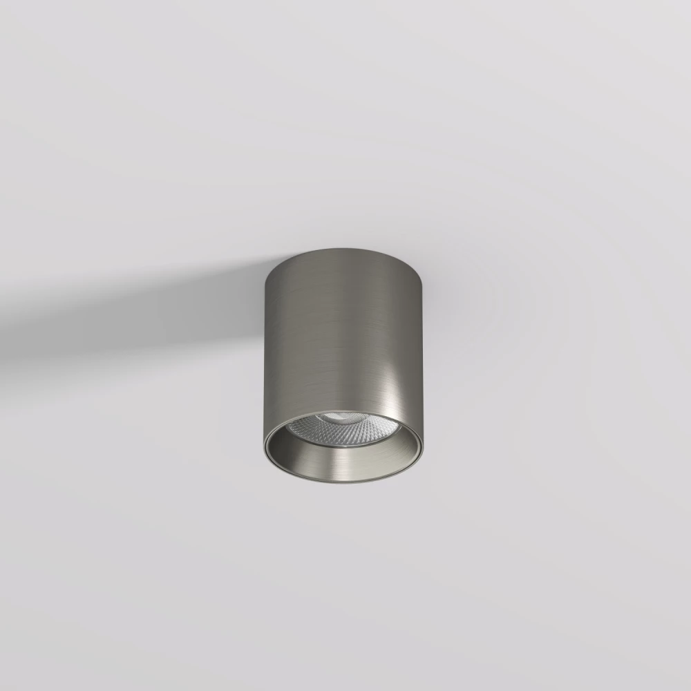 DK2610-DN Накладной светильник SHINE TUBE со светодиодом D70H80 IP20 3000К 10W RA90 темный никель алюминий - Viokon.com