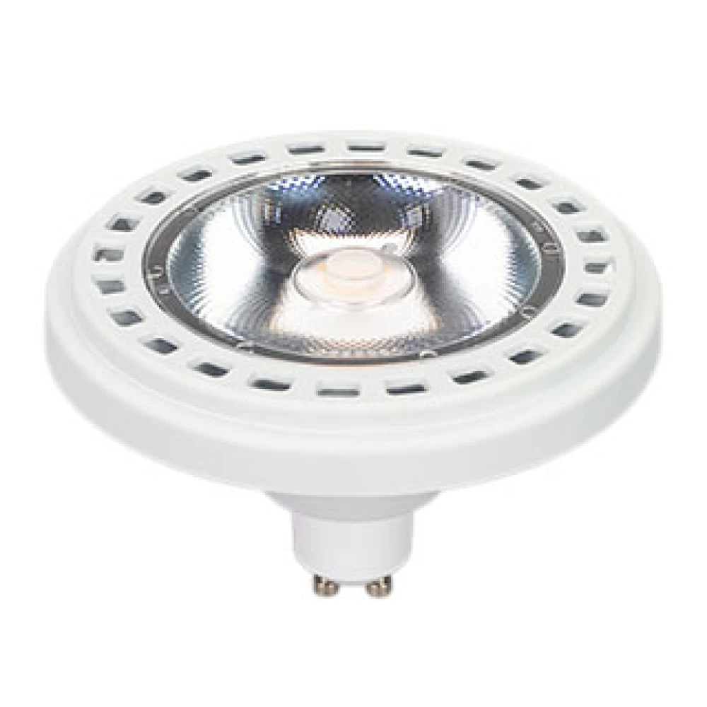 Лампа AR111-UNIT-GU10-15W-DIM Warm3000 (WH, 24 deg, 230V) (Arlight, Металл) 026867 - Viokon.com