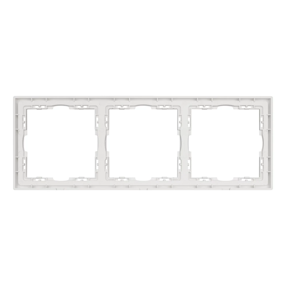 Рамка пластиковая FRM-NOBE-SFPL-3-IS (Arlight, Никель) 059459 - Viokon.com