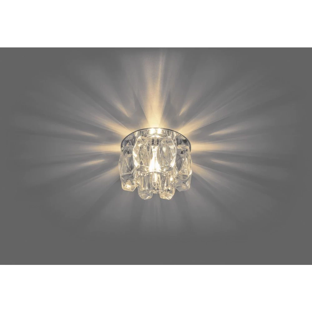 Светильник встраиваемый Feron JD186 потолочный JCD9 G9 прозрачно-желтый (18933) - Viokon.com