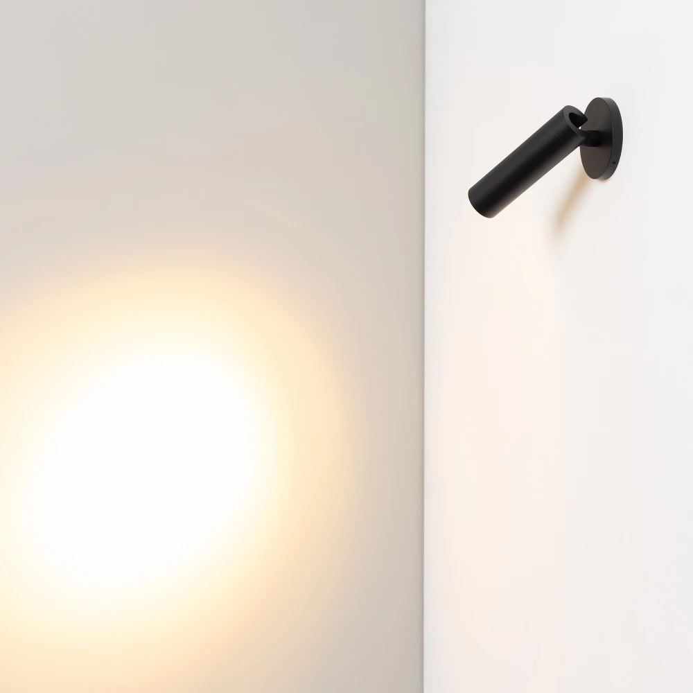 Светильник SP-READER-NB-R60-3W Warm2700 (BK, 20 deg, 230V) (Arlight, IP20 Металл, 3 года) 053092 - Viokon.com