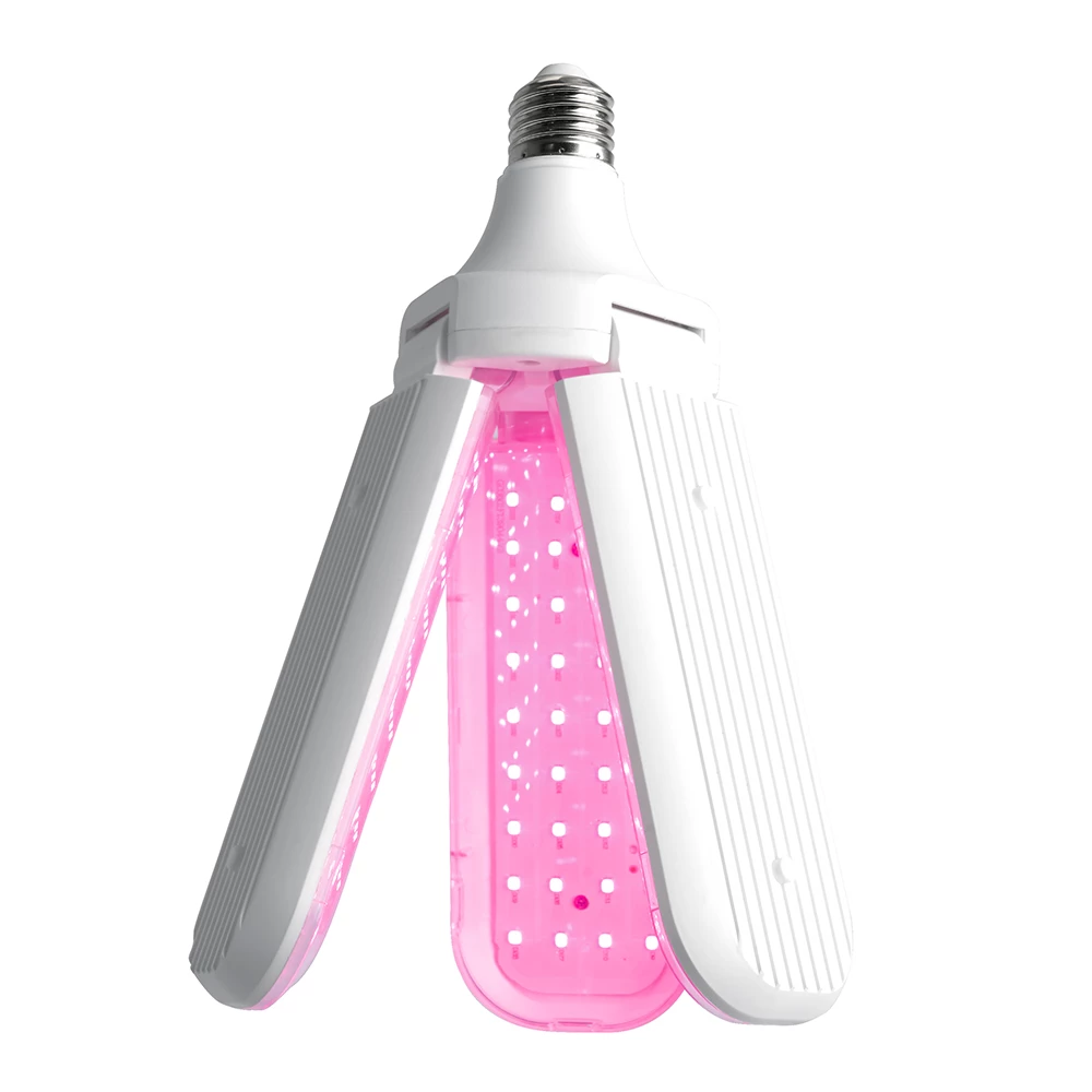 Лампа светодиодная 3-х лепестковая Feron LB-7000 E27 30W 175-265V красно-синий спектр (48444) - Viokon.com