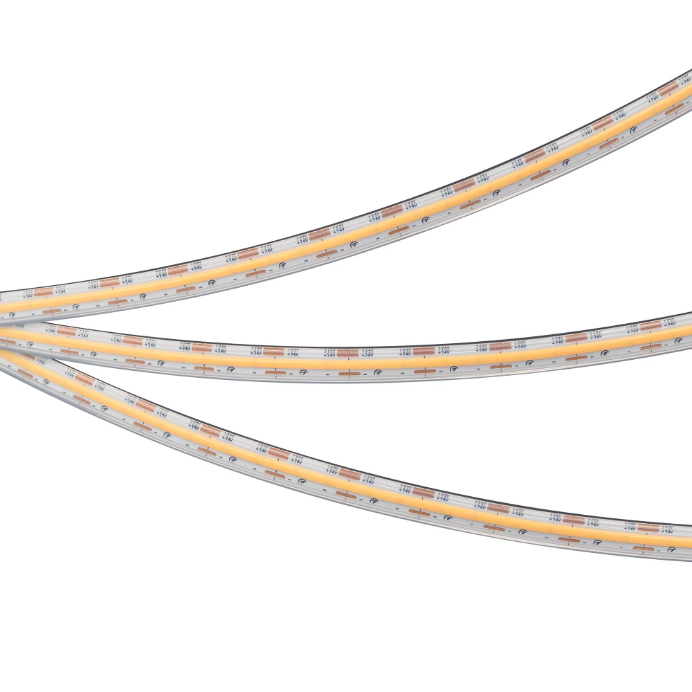 Лента герметичная COB-PS-X560-12mm 24V Warm3000 (9.6 W/m, IP67, 10m) (Arlight, 5 лет) 048909 - Viokon.com