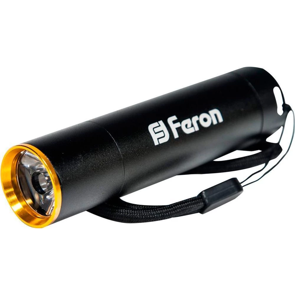 Фонарь 1Wх1LED, чёрный, TL030 (12926) - Viokon.com