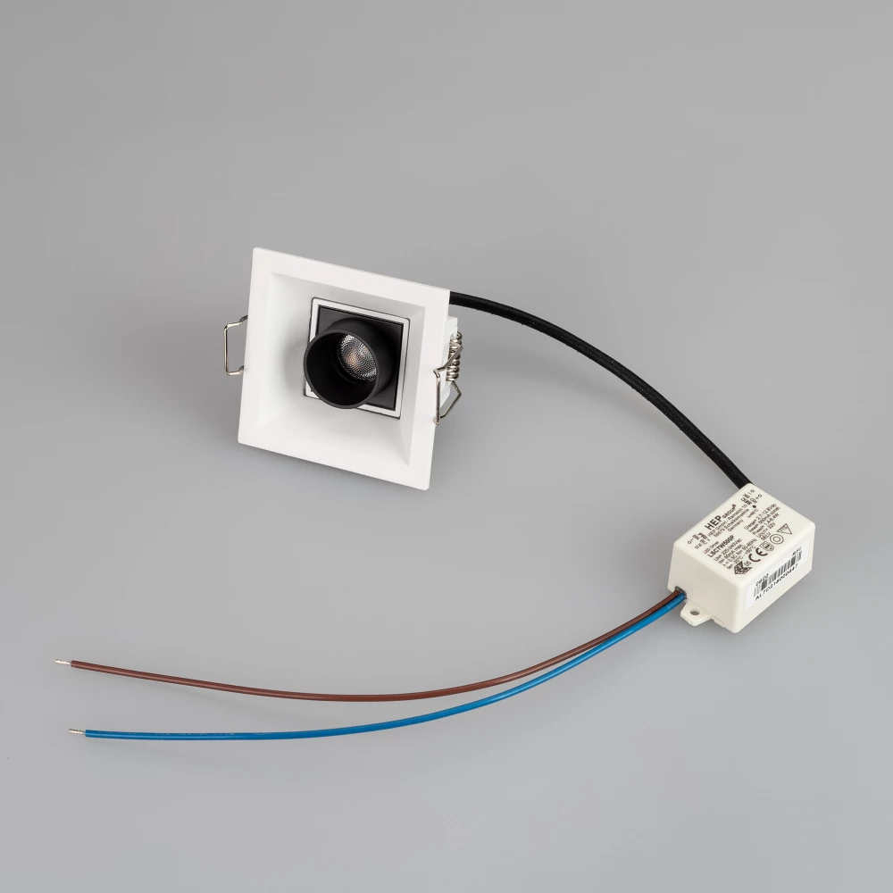Светильник MS-ORIENT-BUILT-TURN-TC-S67x67-3W Warm3000 (BK-BK, 30 deg, 230V) (Arlight, IP20 Металл, 5 лет) 037206 - Viokon.com