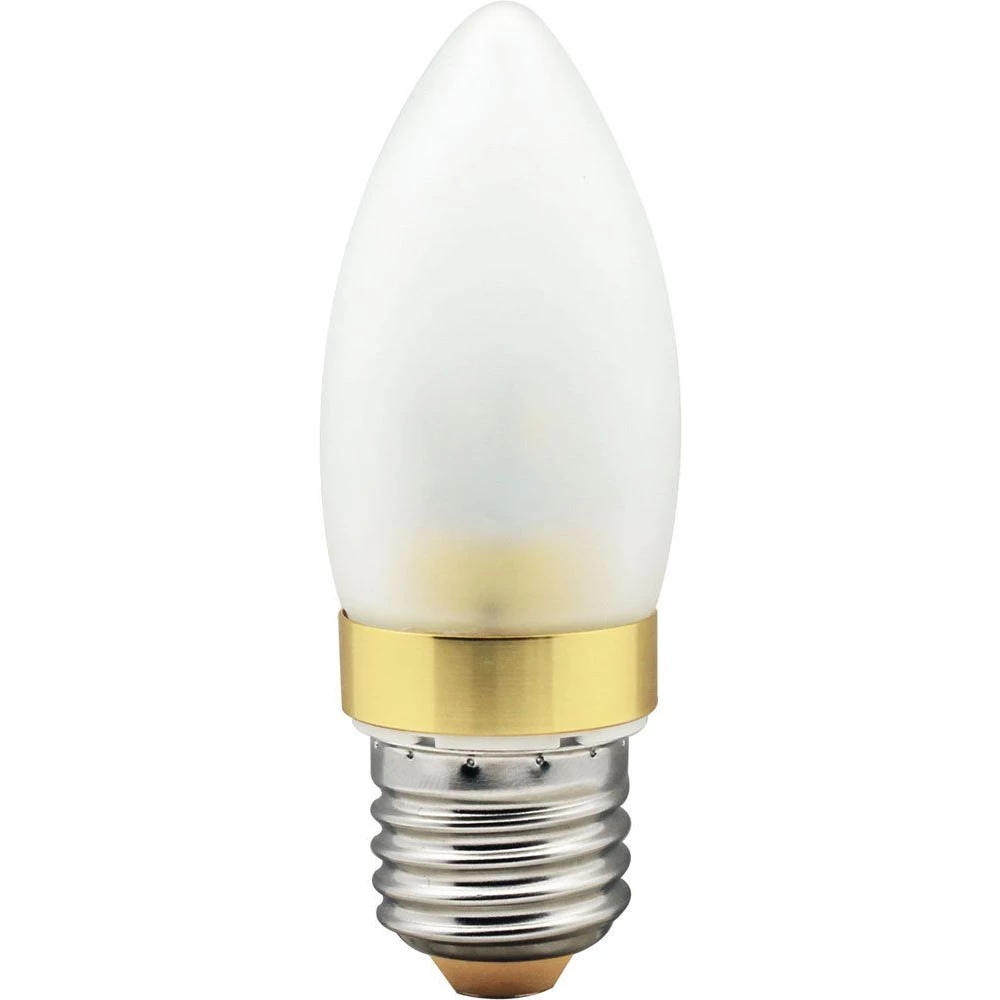 Лампа светодиодная, 6LED(3.5W) 230V E27 2700K матовая золото, LB-70 (25305) - Viokon.com
