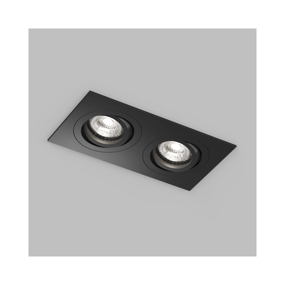 Встраиваемый влагозащищнный светильник HYDRO IP44 215 Вт LED макс GU10 алюминий чрный - Viokon.com