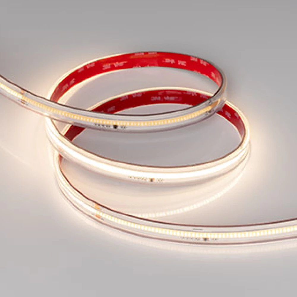 Лента герметичная SPI-COB-PS-X378-14mm 24V Warm3000-PX63-BPT (7 W/m, IP67, 5m) (Arlight, бегущий огонь) 041742 - Viokon.com