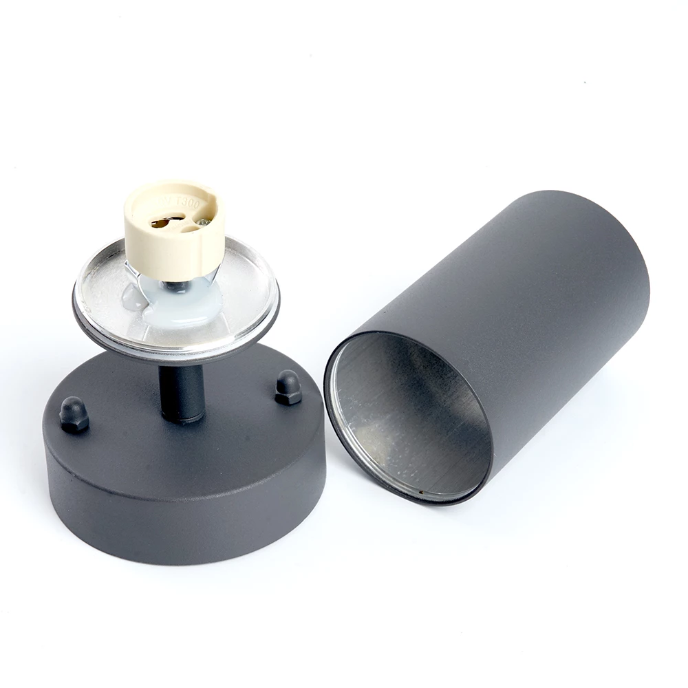 Светильник садово-парковый Feron DH1704, на стену, GU10 230V 35w, серый (на стену) (48321) - Viokon.com