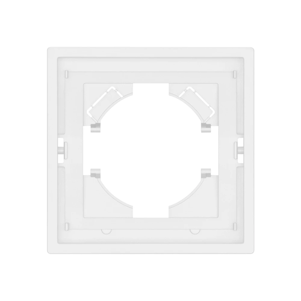 Рамка пластиковая FRM-TENDO-PL-1-WH (Arlight, Белый) 053835 - Viokon.com