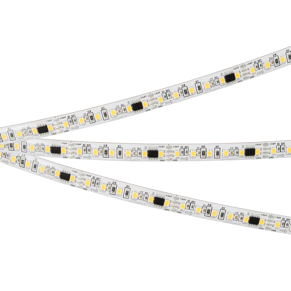 Лента герметичная SPI-SE-A120-10mm 24V Warm3000-PX6-BPT (11 W/m, IP65, 2835, 5m) (Arlight, бегущий огонь) 049441 - Viokon.com