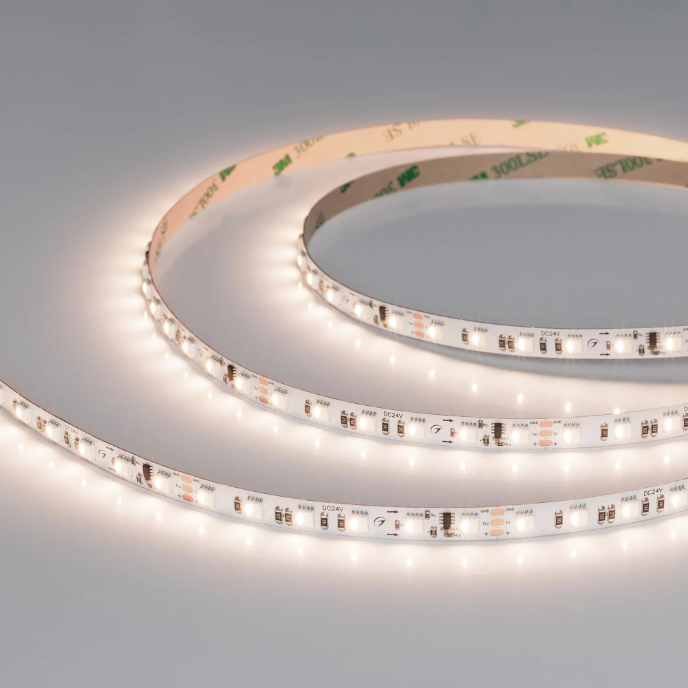 Лента SPI-H84-8mm 24V RGBW-Day-PX6 (22 W/m, IP20, 4040, 5m) (Arlight, -) 049477 - Viokon.com