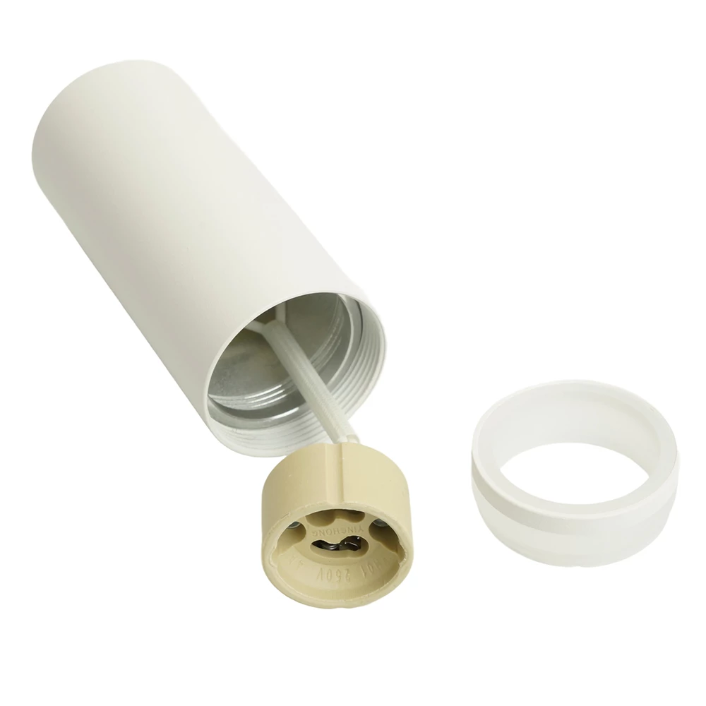 Светильник потолочный Feron ML100 Barrel LUNA MR11 GU10 35W 230V, белый (51368) - Viokon.com