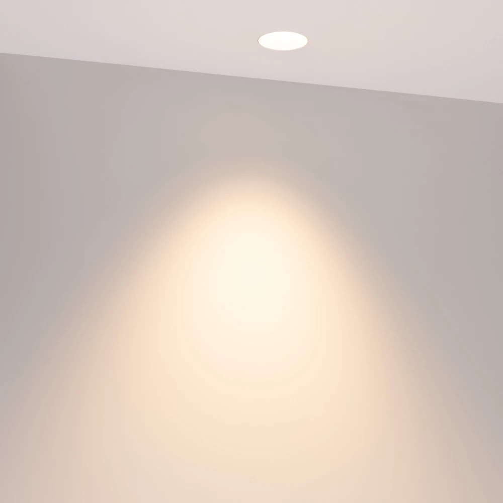 Светильник MS-ARADO-TRIMLESS-R55-7W Warm3000 (WH-WH, 55 deg, 230V) (Arlight, IP20 Металл, 5 лет) 052407 - Viokon.com