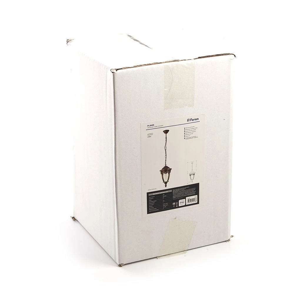 Светильник садово-парковый Feron PL685 на цепочке 60W 230V E27, черное золото (11694) - Viokon.com
