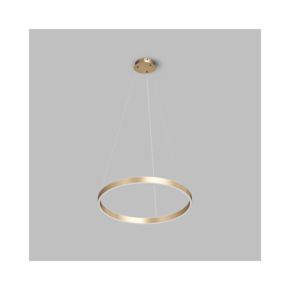 Светильник подвесной RAYDIA 60 Вт 30004000К 8001500 мм металлакрил матовое золото свет вверхвниз - Viokon.com