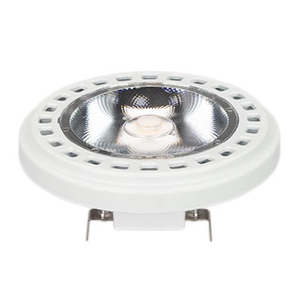Лампа AR111-UNIT-G53-15W- Day4000 (WH, 24 deg, 12V) (Arlight, Металл) 026886 - Viokon.com