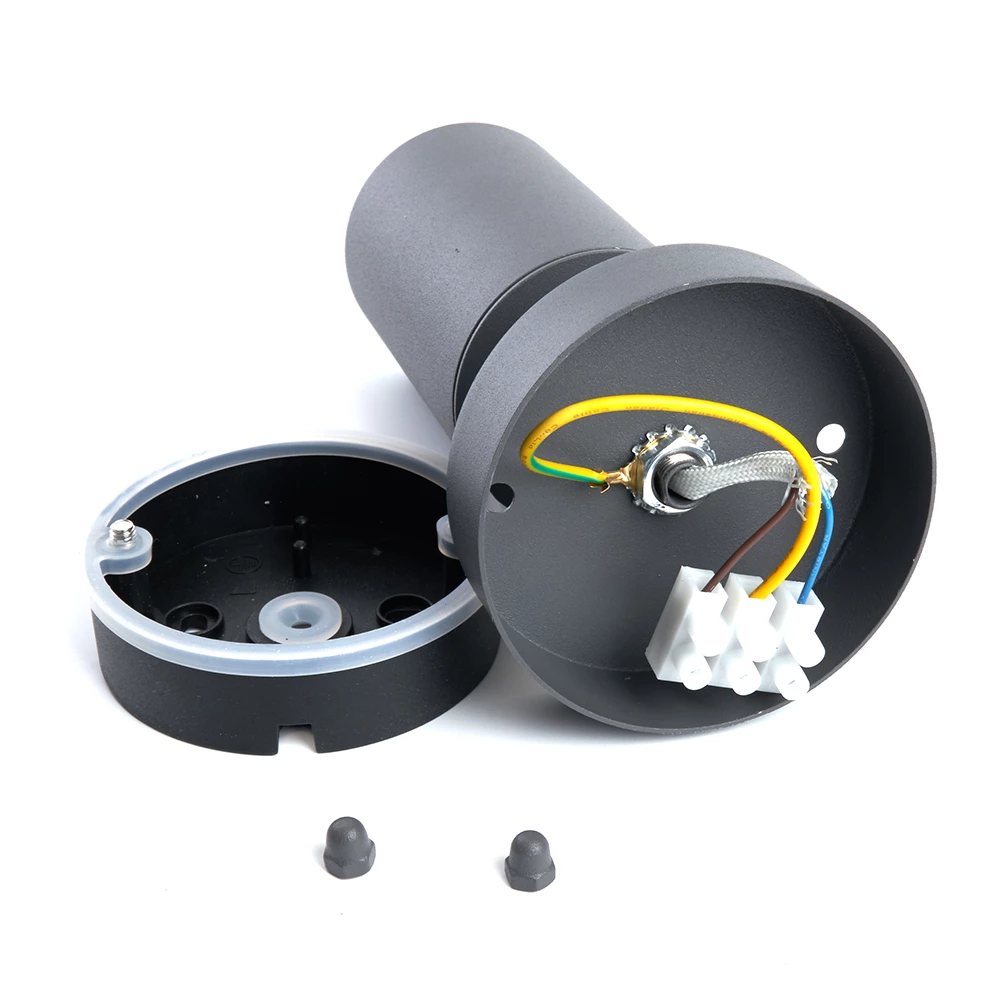 Светильник садово-парковый Feron DH1704, на стену, GU10 230V 35w, серый (на стену) (48321) - Viokon.com