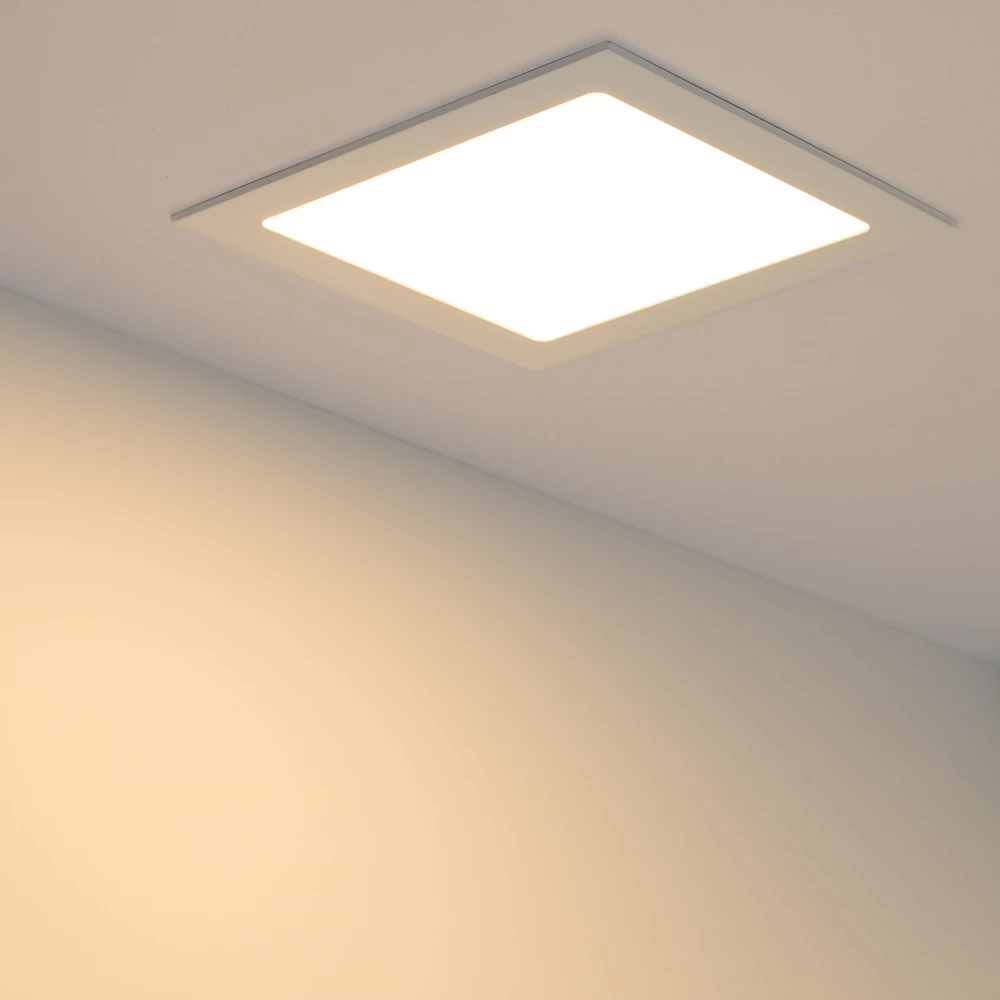 Светильник DL-192x192M-18W Warm White (Arlight, IP40 Металл, 3 года) 020134 - Viokon.com
