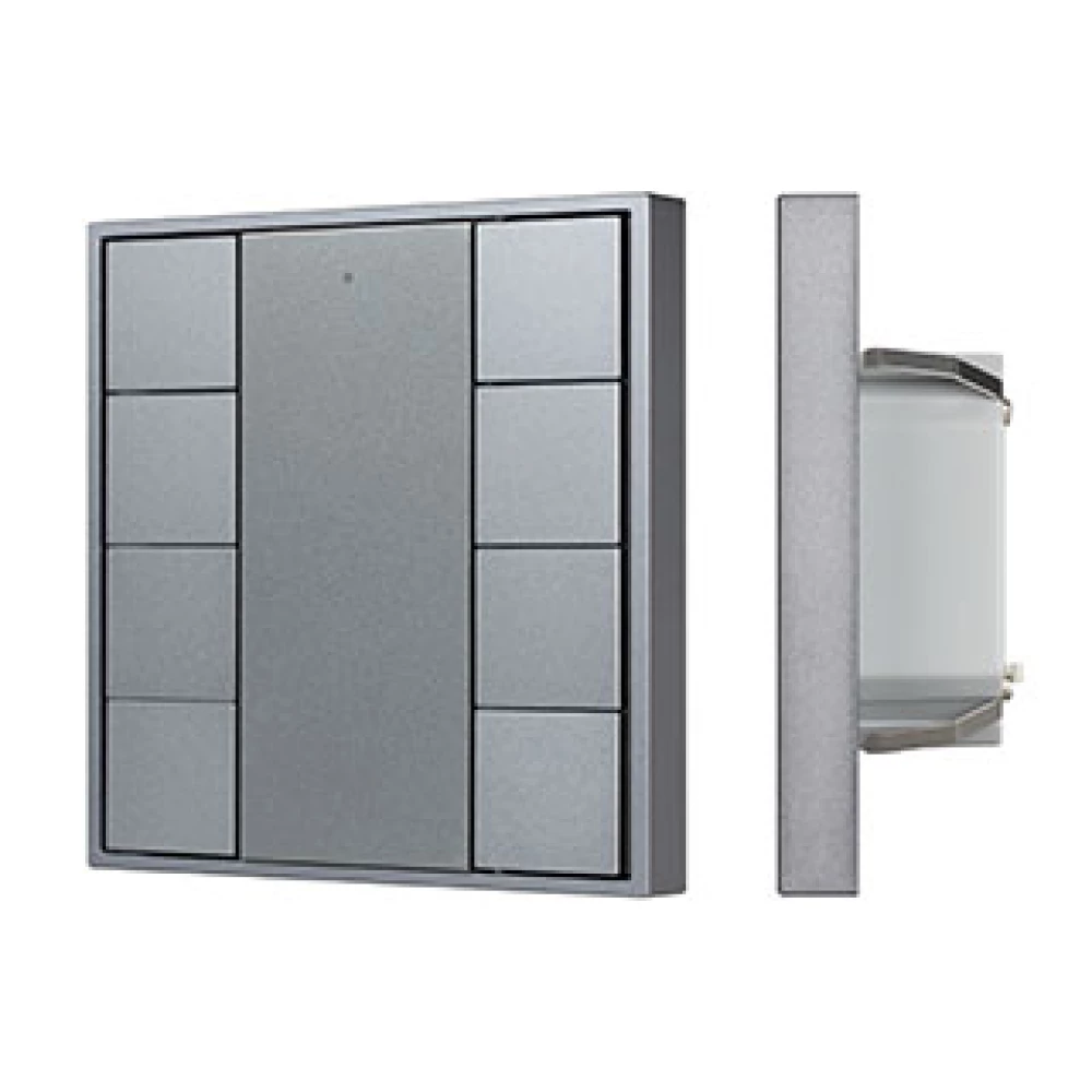 INTELLIGENT ARLIGHT Кнопочная панель DALI-201-23-8K-D2-IN Silver (BUS, Frame) (IARL, IP20 Металл, 3 года) 048224 - Viokon.com