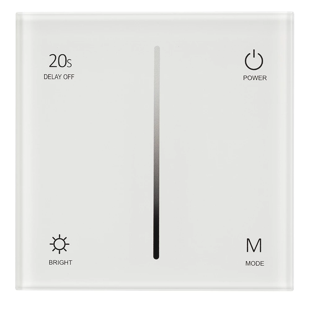 Панель SMART-P35-DIM-IN White (230V, 0-10V, Sens, 2.4G) (Arlight, IP20 Пластик, 5 лет) 027112 - Viokon.com