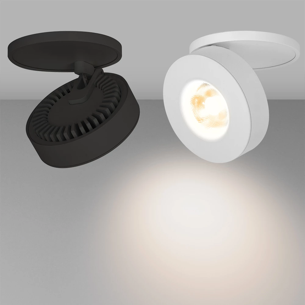 Светильник LGD-MONA-BUILT-R100-12W Warm3000 (WH, 24 deg) (Arlight, IP40 Металл, 3 года) 025450 - Viokon.com