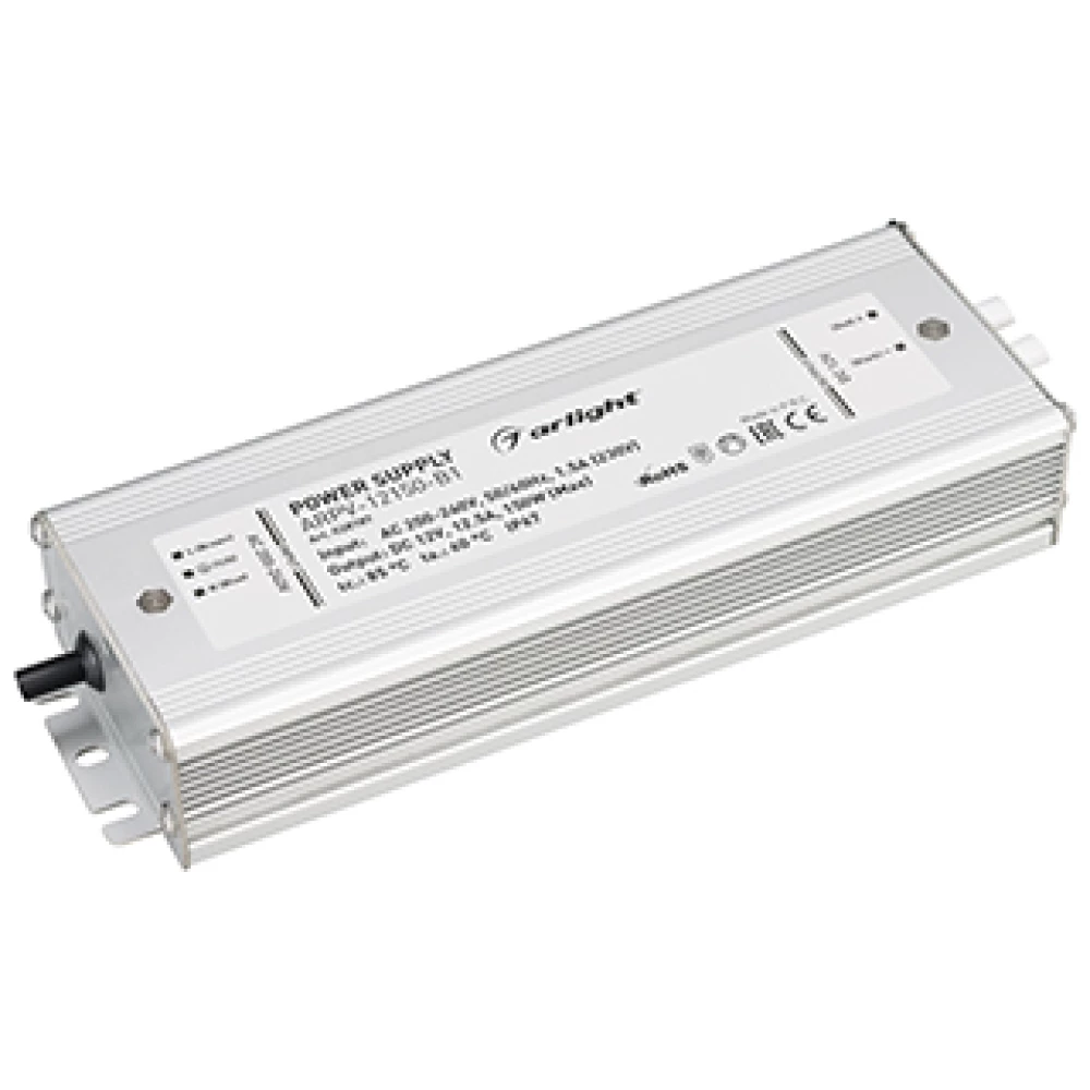 Блок питания ARPV-12150-B1 (12V, 12,5A, 150W) (Arlight, IP67 Металл, 3 года) 028787 - Viokon.com