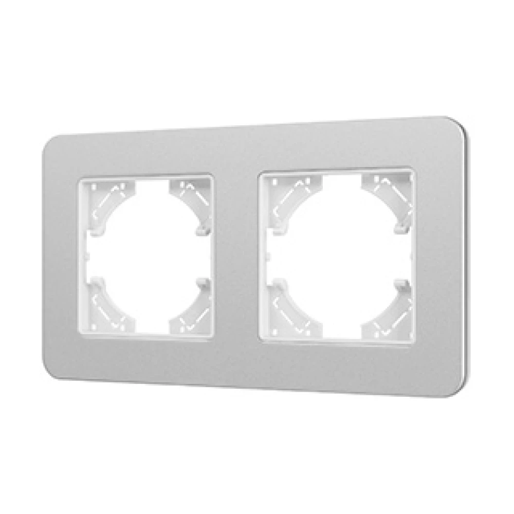 Рамка алюминиевая FRM-AKIRY-SFAL-2-SR (Arlight, -) 049737 - Viokon.com