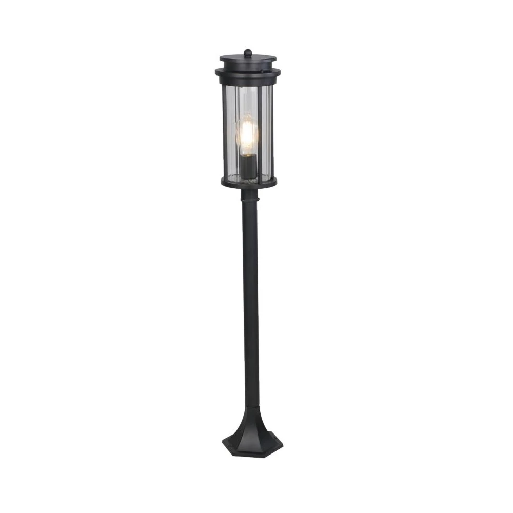 Светильник садово-парковый Feron PL786 столб 40W 220-240V E27, черный (51840) - Viokon.com