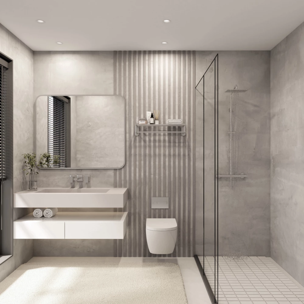 Встраиваемый влагозащищенный светильник KIBEK IP65 15 Вт GU53 LED белый пластик - Viokon.com