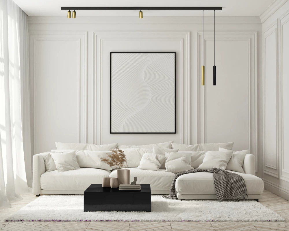 DK8010-BG Акцентный светильник SMART SPOT 9W DIM 3000K-6000K матовое золото с черным - Viokon.com